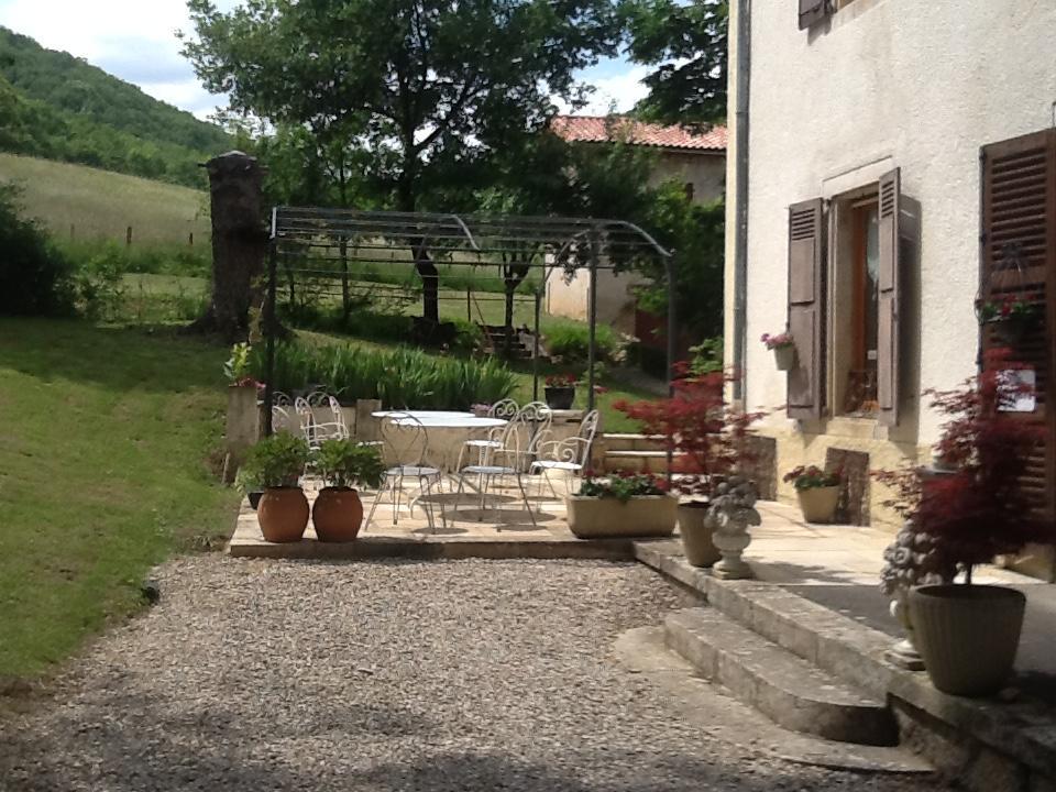 Domaine La Rose Acomodação com café da manhã Caylus Exterior foto